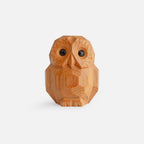 Mini-ornement Hibou Anneau d'arbre