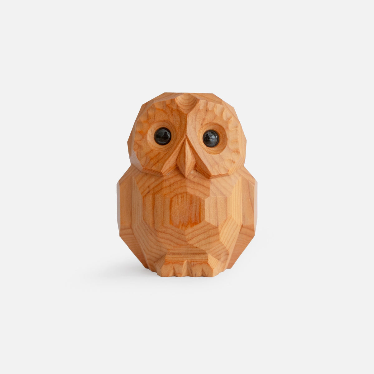 Mini-ornement Hibou Anneau d'arbre