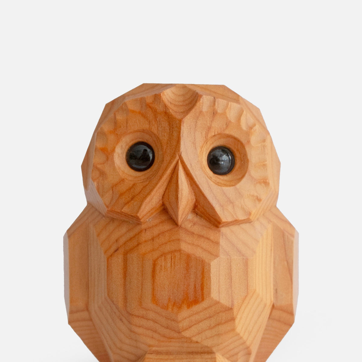 Mini-ornement Hibou Anneau d'arbre