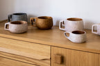 Gobelet en bois indigo