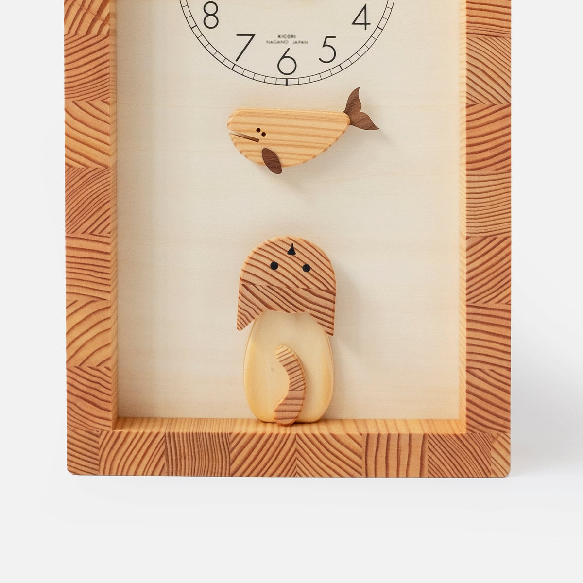 Horloge Chat et Baleine