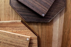 Plateau tournant octogonal en bois massif