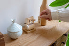 Figurine Maneki Neko en bois