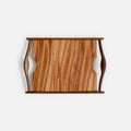 Plateau en bois artisanal