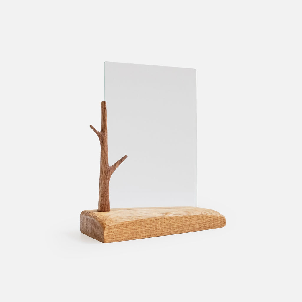 Cadre photo en bois de branche d'arbre fait main