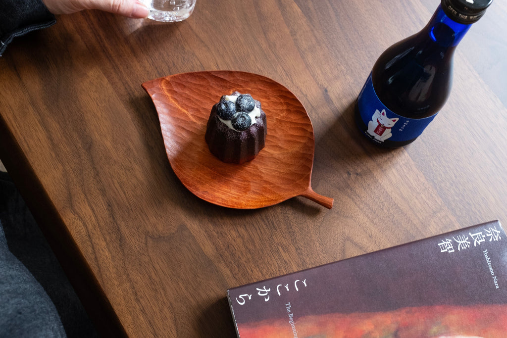 Assiette Feuille Faite Main