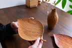 Assiette Feuille Faite Main