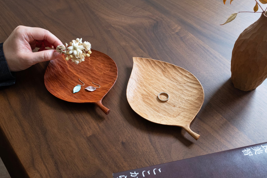 Assiette Feuille Faite Main