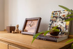 Horloge en bois fabriquée à la main