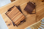 Plateau en bois artisanal