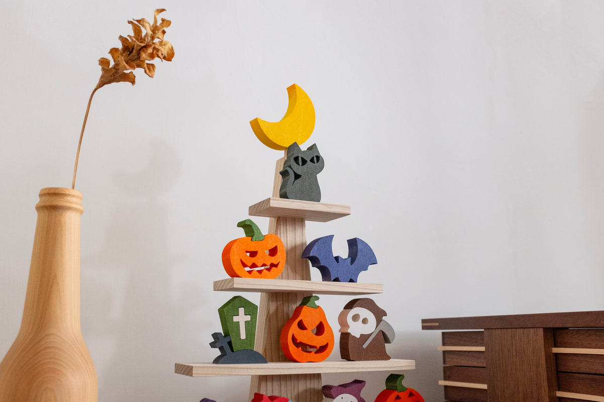Ornement d'arbre Scène d'Halloween