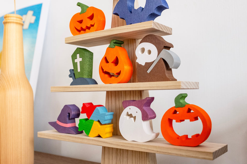 Ornement d'arbre Scène d'Halloween