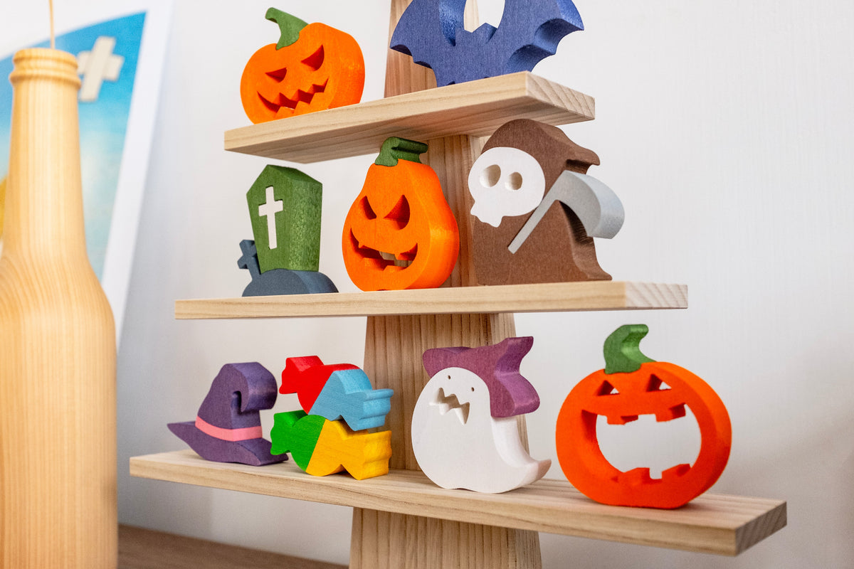 Ornement d'arbre Scène d'Halloween