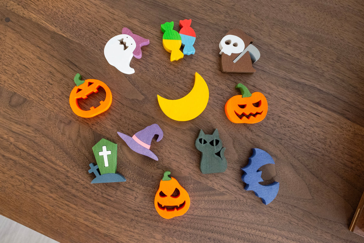 Ornement d'arbre Scène d'Halloween