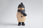 Ornement bonhomme de neige gris