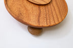 Horloge Pendule en Bois Faite à la Main Cercle Irrégulier