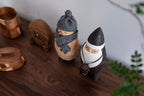 Décoration noire Père Noël