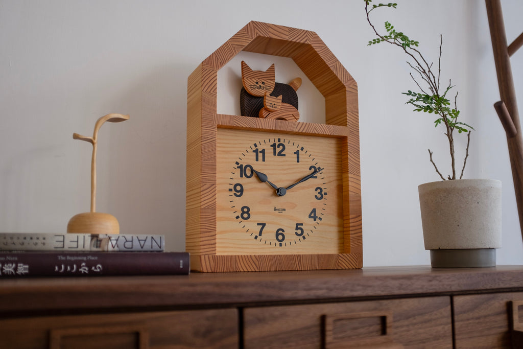 Horloge Chat et Chaton