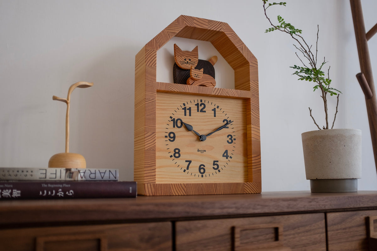 Horloge Chat et Chaton