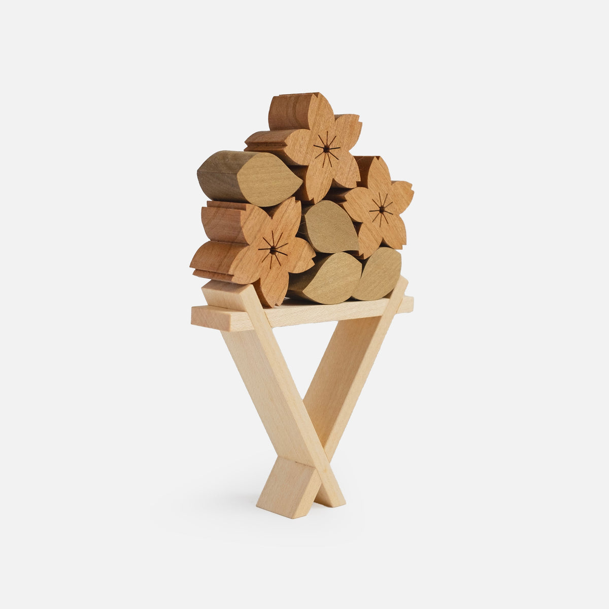 Bouquet en bois