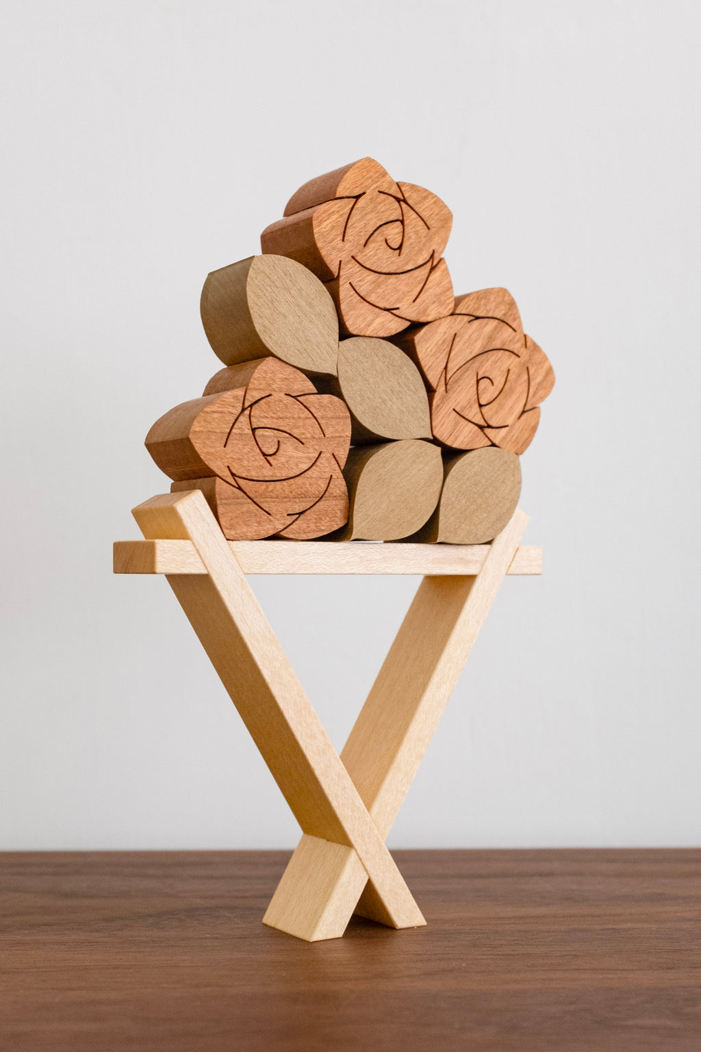 Bouquet en bois