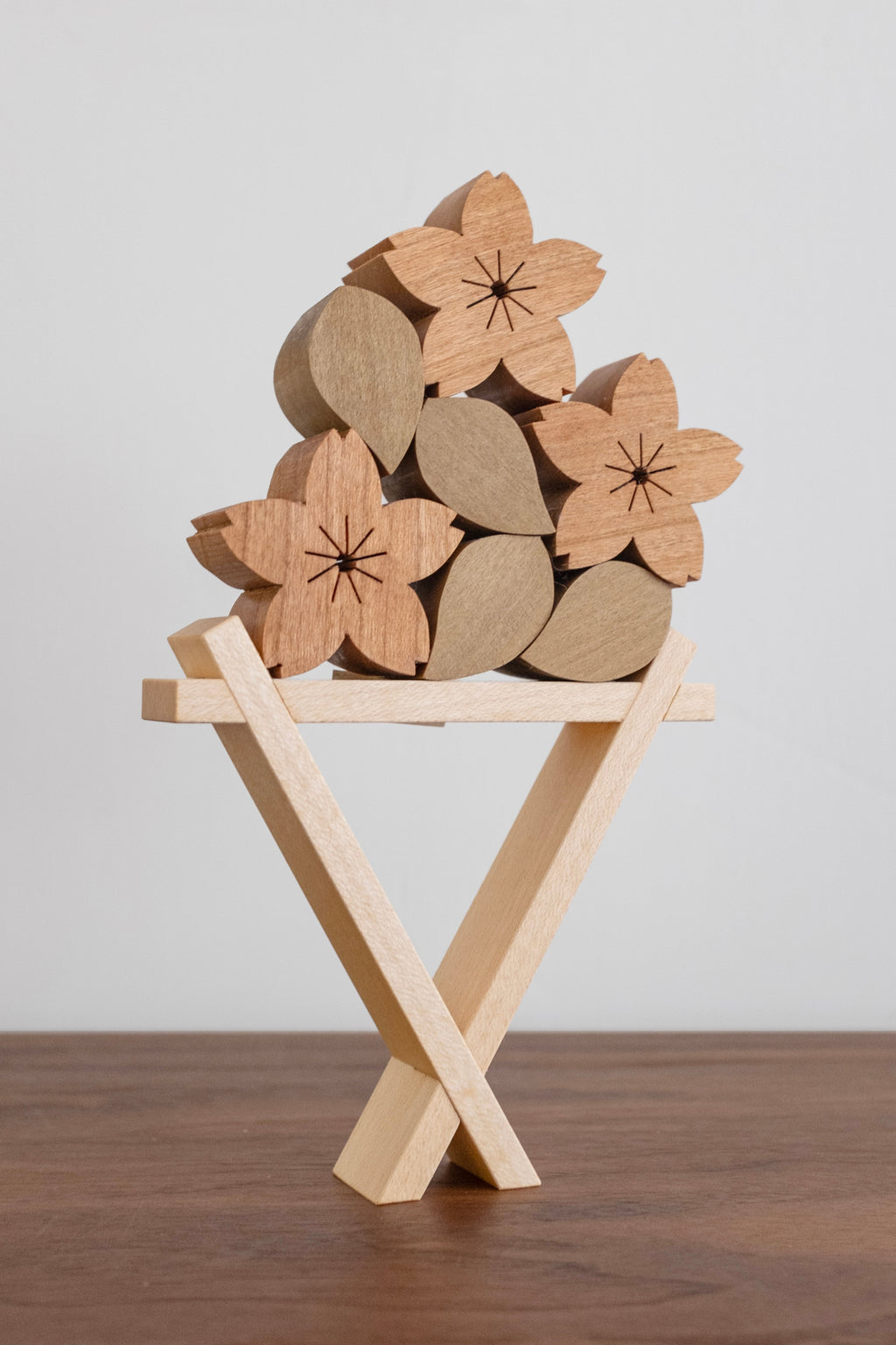 Bouquet en bois