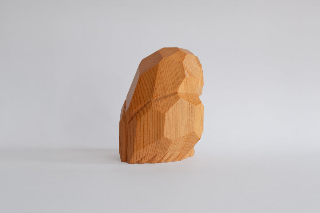 Mini-ornement Hibou Anneau d'arbre