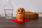 Mini-ornement Hibou Anneau d'arbre