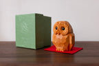 Mini-ornement Hibou Anneau d'arbre