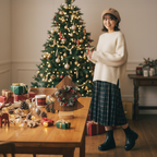 Ornement de sapin de Noël "Murmure joyeux"