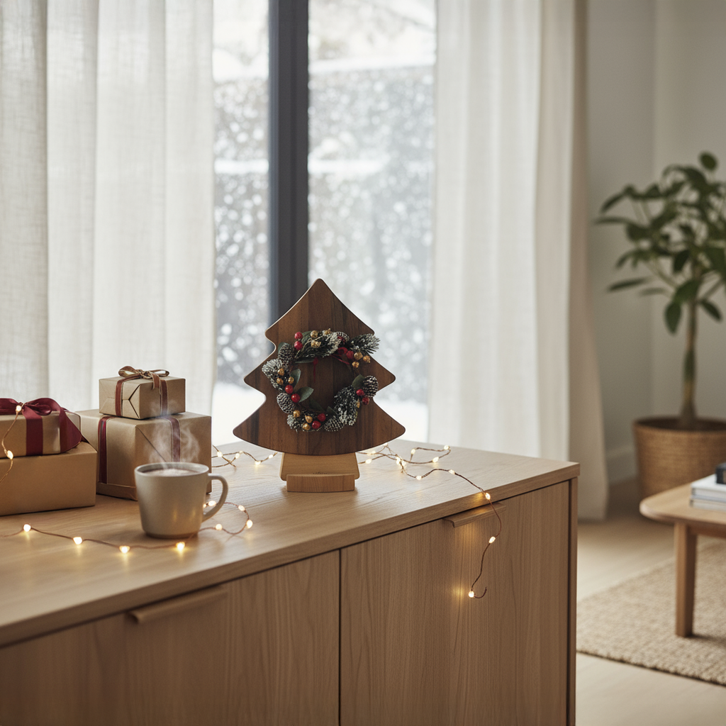 Ornement de sapin de Noël "Murmure joyeux"