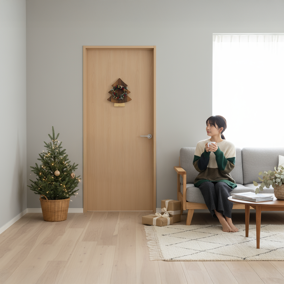 Ornement de sapin de Noël "Murmure joyeux"
