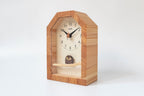horloge hibou en bois