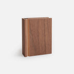 Cadre photo de style livre en noyer