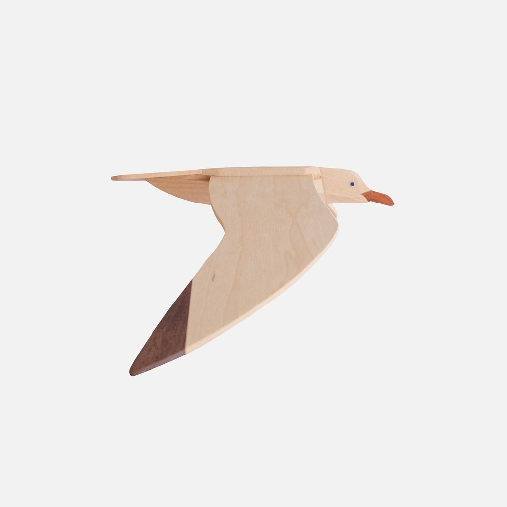 Mobile en bois sculpté Mouette