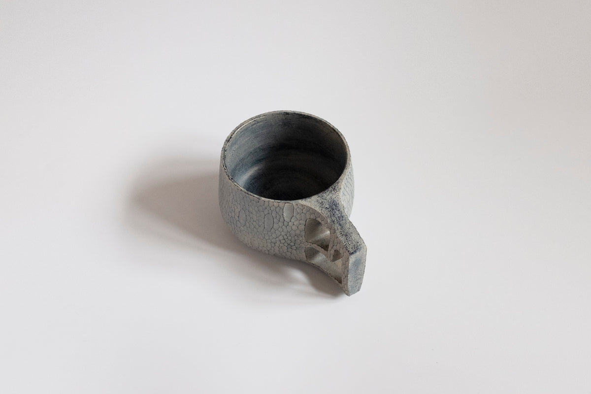 Gobelet en bois indigo